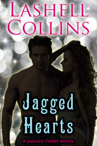 Cover Art for Jagged Hearts by Lashell Collins