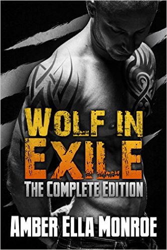 Cover Art for WOLF IN EXILE by Amber Ella Monroe