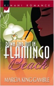 Cover Art for DOWN AND OUT IN FLAMINGO BEACH by Marcia King-Gamble