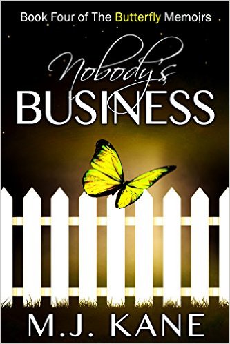 Cover Art for NOBODY’S BUSINESS by MJ Kane