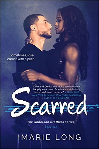 Cover Art for SCARRED by Marie Long