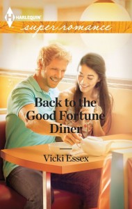 Cover Art for BACK TO THE GOOD FORTUNE DINER by Vicki Essex