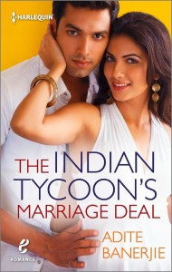 Cover Art for THE INDIAN TYCOON’S MARRIAGE DEAL by Adite Banerjie