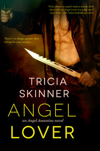 Cover Art for ANGEL LOVER by Tricia Skinner