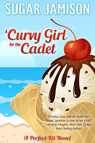 Cover Art for A CURVY GIRL FOR THE CADET by Sugar Jamison