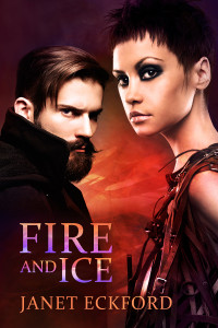 Cover Art for Fire and Ice by Janet Eckford