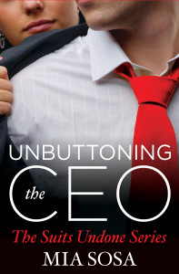 Cover Art for Unbuttoning the CEO by Mia Sosa