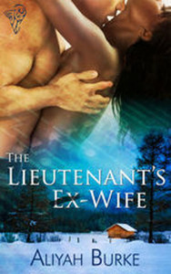 Cover Art for THE LIEUTENANTS EX WIFE by Aliyah Burke