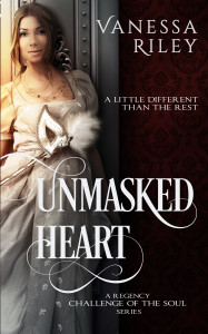 Cover Art for Unmasked Heart by Vanessa Riley