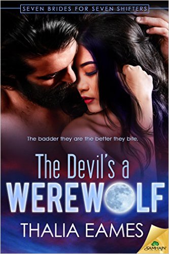 Cover Art for THE DEVIL’S A WEREWOLF by Thalia Eames