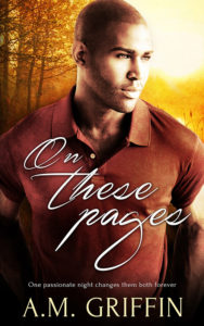 Cover Art for On These Pages by A.M. Griffin