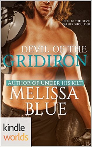 Cover Art for DEVIL OF THE GRIDIRON by Melissa Blue