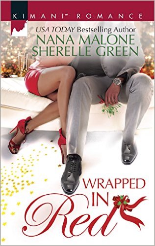 Cover Art for WRAPPED IN RED by Sherelle Green