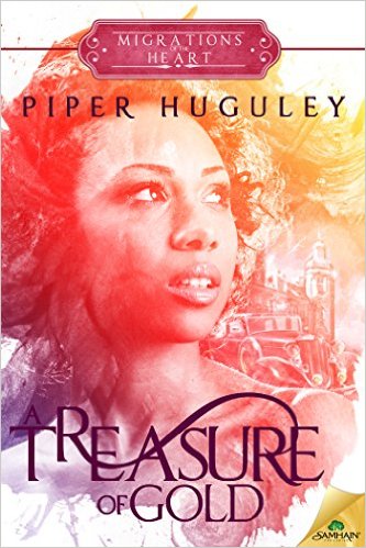 Cover Art for A TREASURE OF GOLD by Piper Huguley