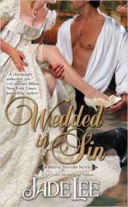 Cover Art for WEDDED IN SIN by Jade Lee