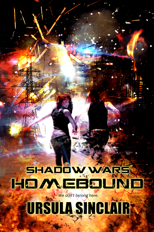 Cover Art for Shadow Wars Homebound by Ursula Sinclair