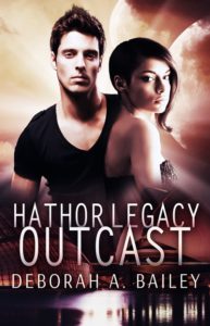 Cover Art for Hathor Legacy: Outcast by Deborah Bailey