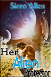 Cover Art for Her Alien Protector by Siren Allen