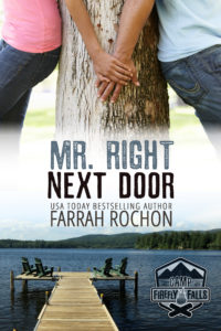 Cover Art for Mr. Right Next Door by Farrah Rochon