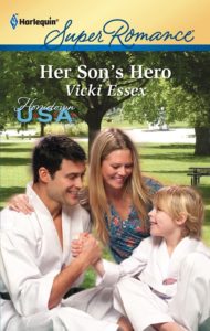 Cover Art for Her Son’s Hero by Vicki Essex