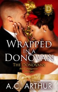 Cover Art for Wrapped In A Donovan by A.C. Arthur