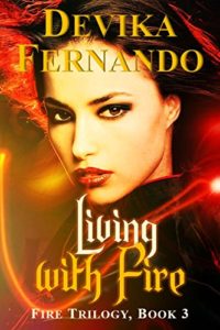 Cover Art for Living with Fire by Devika  Fernando