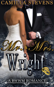 Cover Art for Mr. & Mrs. Wright by Camilla Stevens