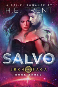 Cover Art for Salvo by H.E. Trent