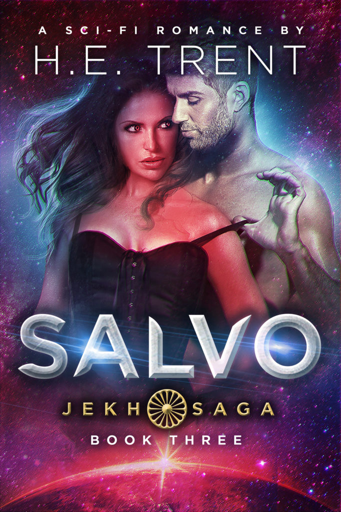 Cover Art for Salvo by H.E. Trent