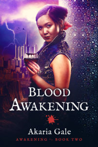 Cover Art for Blood Awakening by Akaria Gale