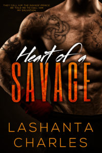 Cover Art for Heart of a Savage by Lashanta Charles