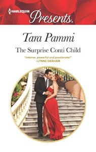 Cover Art for The Surprise Conti Child by Tara Pammi