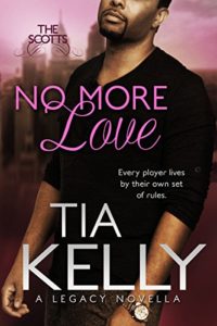 Cover Art for NO MORE LOVE by Tia Kelly