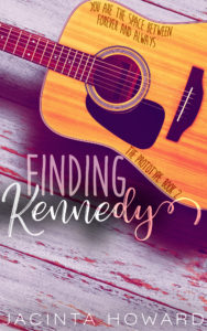 Cover Art for Finding Kennedy by Jacinta Howard