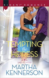 Cover Art for TEMPTING THE HEIRESS by MARTHA Kennerson