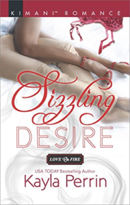 Cover Art for Sizzling Desire (Love on Fire) by Kayla Perrin