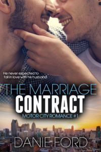 Cover Art for The Marriage Contract by Danie Ford