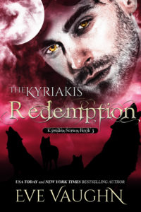 Cover Art for The Kyriakis Redemption by Eve Vaughn