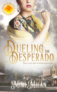 Cover Art for Dueling the Desperado by Mimi Milan