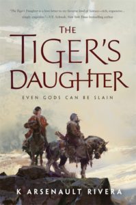 Cover Art for The Tiger’s Daughter by K Arsenault Rivera