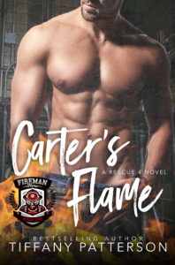 Cover Art for Carter’s Flame by Tiffany Patterson