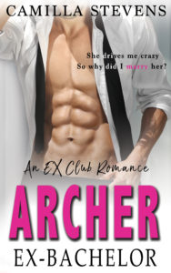 Cover Art for Archer: Ex-Bachelor by Camilla Stevens