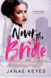 Cover Art for Never The Bride by Janae Keyes