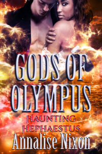 Cover Art for Haunting Hephaestus by Annalise Nixon