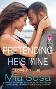 Cover Art for Pretending He’s Mine by Mia Sosa