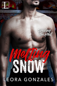 Cover Art for Melting Snow (Braving the Heat) by Leora Gonzales