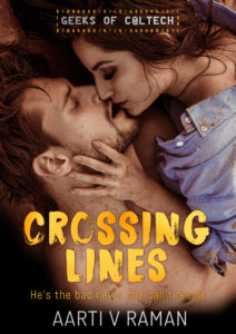 Cover Art for Crossing Lines by Aarti V Raman