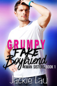 Cover Art for Grumpy Fake Boyfriend by Jackie Lau