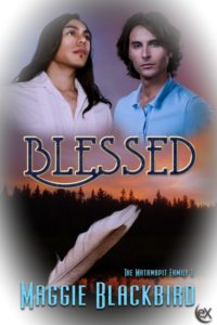 Cover Art for Blessed by Maggie Blackbird