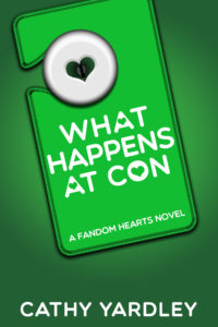 Cover Art for What Happens At Con by Cathy Yardley